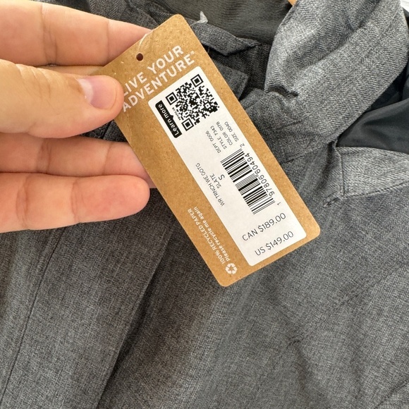 NEW Eddie Bauer Women's Trench Coat Grey Small - Picture 4 of 7